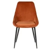 Zago Chaise Salle à Manger En Velours Cognac - Ben 2 Zago Chaise Salle à Manger En Velours Cognac - Ben -SEMA design Boutique 19b64 bari cha12v 01