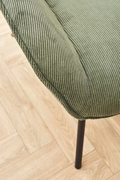 Zago Fauteuil En Velours Côtelé Vert Sapin - Martin -SEMA design Boutique 2f6e5 amb hd fds cat23 5184