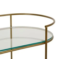 Côté Table Desserte à Roulette En Fer Doré Et Verre - Lardéco 10 Côté Table Desserte à Roulette En Fer Doré Et Verre - Lardéco -SEMA design Boutique 37236 DET03 WEB