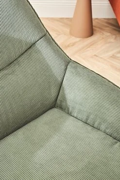 Zago Fauteuil En Velours Côtelé Vert Sapin - Martin -SEMA design Boutique 3a804 amb hd fds cat23 5185