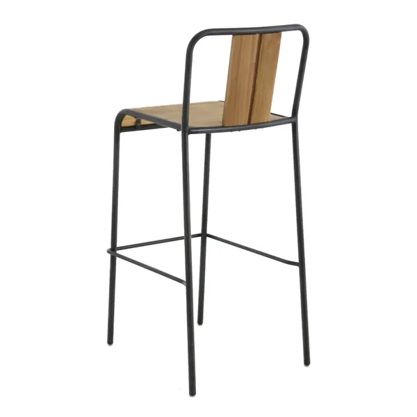 Zago Chaise De Bar En Bois De Chêne - Manny 6 Zago Chaise De Bar En Bois De Chêne - Manny – Image 4