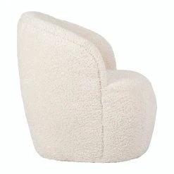 SEMA DESIGN Fauteuil Club Tissu Bouclette Crème - Cosine -SEMA design Boutique 4ecfc 76520 det02 hdd