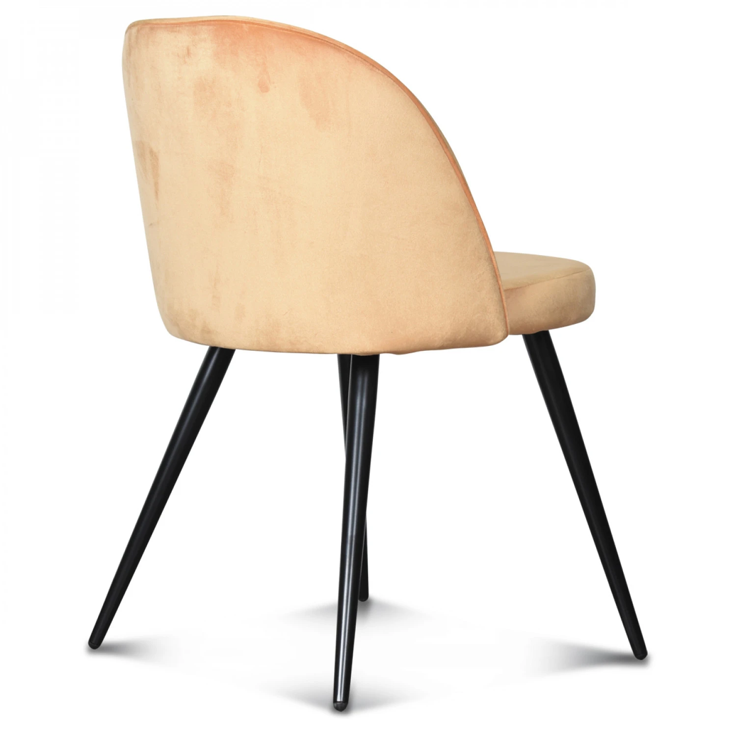 Opjet Chaise Salle à Manger En Velours Miel - Ingrid 5 Opjet Chaise Salle à Manger En Velours Miel - Ingrid – Image 3