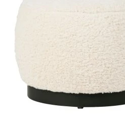 SEMA DESIGN Pouf D'intérieur En Tissu Bouclette Crème Et Noir - Cosine 10 SEMA DESIGN Pouf D'intérieur En Tissu Bouclette Crème Et Noir - Cosine -SEMA design Boutique 5b171 76521 det01 hdd