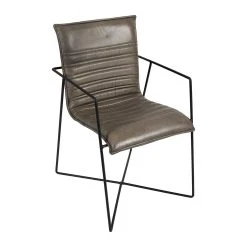 Durieux Chaise Rétro Effet Cuir - Saint-Tropez -SEMA design Boutique 609186 DET01 WEB