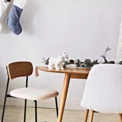 Home Déco Factory Chaise Salle à Manger Tissu Bouclette - Freya 7 Home Déco Factory Chaise Salle à Manger Tissu Bouclette - Freya -SEMA design Boutique 611c7 amb pao noel fds 25244