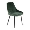 Zago Chaise Salle à Manger En Velours Vert Sapin - Ben -SEMA design Boutique 615173 FRN01 WEB