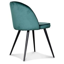 Opjet Chaise Salle à Manger Gansé En Velours Miel - Ingrid -SEMA design Boutique 617238 FRN03 WEB