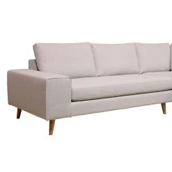 Inside Canapé D'angle Droit 5 Places André - Tissu Texturé - Crown Moutarde -SEMA design Boutique 623640 FRN03 WEB