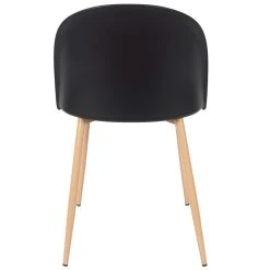 Home Déco Factory Chaise Salle à Manger Scandinave Noir - Bergen -SEMA design Boutique 623900 FRN04 WEB