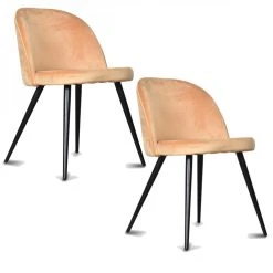 Opjet Chaise Salle à Manger En Velours Miel - Ingrid 12 Opjet Chaise Salle à Manger En Velours Miel - Ingrid -SEMA design Boutique 624f3 012138 1 copie