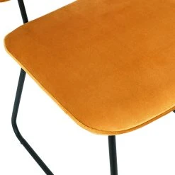 Home Déco Factory Chaise Salle à Manger Moutarde - Adèle -SEMA design Boutique 626801 FRN05 WEB