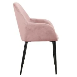 Home Déco Factory Chaise Avec Accoudoir En Velours Cotelé Rose - Julia 10 Home Déco Factory Chaise Avec Accoudoir En Velours Cotelé Rose - Julia -SEMA design Boutique 629681 FRN03 WEB