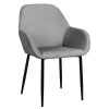 Home Déco Factory Chaise Avec Accoudoir En Velours Cotelé Gris - Julia 2 Home Déco Factory Chaise Avec Accoudoir En Velours Cotelé Gris - Julia -SEMA design Boutique 629682 FRN01 WEB
