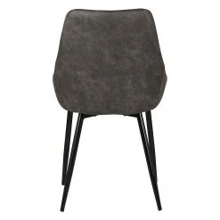 Zago Chaise Salle à Manger Tissu Effet Daim Gris Foncé - Ben 12 Zago Chaise Salle à Manger Tissu Effet Daim Gris Foncé - Ben -SEMA design Boutique 633423 FRN05 WEB