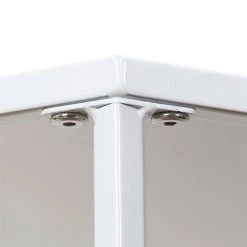 Home Déco Factory Sellettes Gigogne (x3) En Metal Blanc -SEMA design Boutique 638122 FRN03 WEB