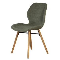 Zago Chaise Salle à Manger En Tissu Soft Touch Vert Bouteillle - Keri -SEMA design Boutique 638828 FRN02 WEB