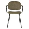 Zago Fauteuil Tissu Effet Daim Kaki - Aston -SEMA design Boutique 646236 FRN01 WEB