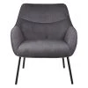 Zago Fauteuil En Velours Côtelé Gris Argent - Martin -SEMA design Boutique 646263 FRN01 WEB