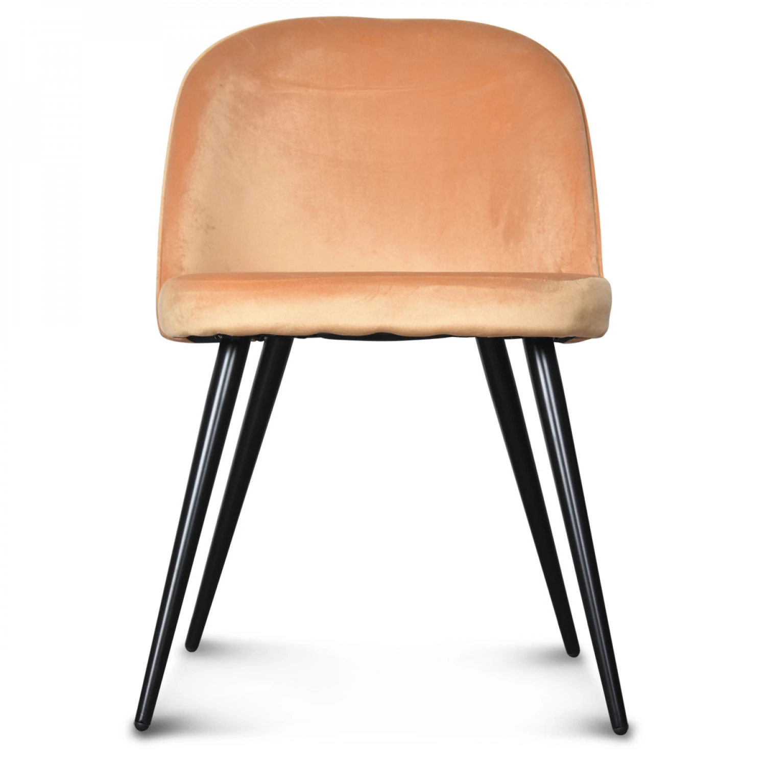 Opjet Chaise Salle à Manger En Velours Miel - Ingrid 4 Opjet Chaise Salle à Manger En Velours Miel - Ingrid – Image 2