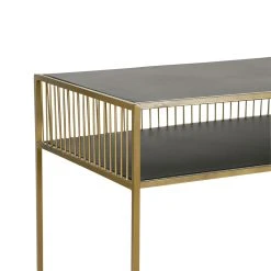 SEMA DESIGN Bureau En Fer Doré Et Noir - Palmchik -SEMA design Boutique 76582 DET02 WEB