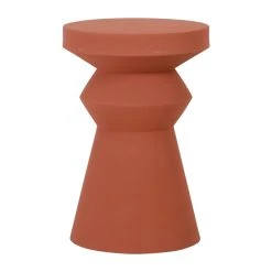 SEMA DESIGN Bout Canape Moderne En Fer Terracotta - Arty
