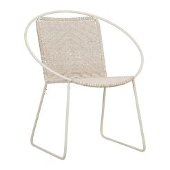 SEMA DESIGN Fauteuil Macramé Rond En Coton Ecru Et Fer -madeira -SEMA design Boutique 77126 DET01 WEB