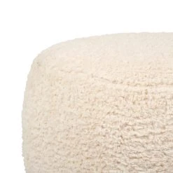 SEMA DESIGN Pouf D'intérieur En Tissu Bouclette Crème Et Noir - Cosine 11 SEMA DESIGN Pouf D'intérieur En Tissu Bouclette Crème Et Noir - Cosine -SEMA design Boutique 89666 76521 det02 hdd