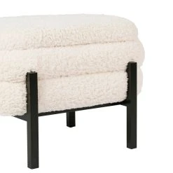 SEMA DESIGN Tabouret Coffre En Tissu Bouclette Crème Et Fer Noir - Cosine 11 SEMA DESIGN Tabouret Coffre En Tissu Bouclette Crème Et Fer Noir - Cosine -SEMA design Boutique 94dd4 76524 det03 hdd