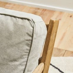 Côté Table Canapé 2 Places Laureli Gris En Chêne -SEMA design Boutique 9c93b 33508 situ04 web