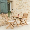 Alice's Garden Ensemble Table + 2 Chaises De Jardin Avec Coussins Beige En Acacia Et Cannage - Bohemia -SEMA design Boutique a95da ensemble table et chaises de jardin bohemia